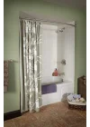 Faucet Lahara 17 serisi çift fonksiyonlu küvet ve duş donanım seti, 5 kademeli touch-clean duş başlığı ile birlikte, paslanmaz çelik T17438-SS (vana dahil değildir)