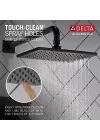 Faucet Pivotal TempAssure Mat Siyah Duş Bataryası Mat Siyah Yağmur Duş Başlığı, Yağmur Duş Başlığı, Mat Siyah Duş Sistemi, Mat Siyah T17T299-BL