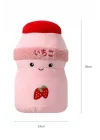 Faydalı Meyveler Serisi Çilekli Milkshake Figürlü Yastık, TYC216F005622B54227993B00