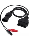 FIAT Araçlar İçin 16 Pini 3 Pine OBD Kablo Dönüştürücü Soket Kablo