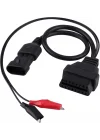 FIAT Araçlar İçin 16 Pini 3 Pine OBD Kablo Dönüştürücü Soket Kablo