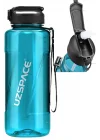 FiftyFifty PİPETLİ MEGA BOY 1500ml Tritan Su Matarası Turkuaz