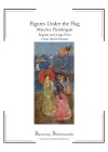 Figures Under the Flag Cross Stitch Pattern - Maurice Prendergast: Regular and Large Print Cross Stitch Chart