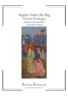 Figures Under the Flag Cross Stitch Pattern - Maurice Prendergast: Regular and Large Print Cross Stitch Chart