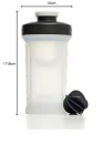 Fit Shake & Go 2.0 Shaker 590 ml Siyah