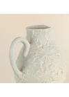 Flowers Sürahi 19x16cm Açık Gri