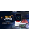 FNIRSI FD10 Araba OBD2 Tarayıcı, Kod Okuyucu, Hata Temizleyici IOS Android Bluetooth V5.1