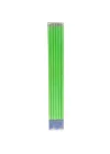 Fosforlu Yeşil Çubuk Mum 20 cm 6 Adet