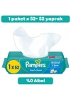 Fresh & Clean Islak Bebek Mendili, 1 paket, 52 Islak Mendil