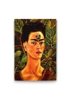 Frida Kahlo - Thinking About Death Tablosu - 60x90cm