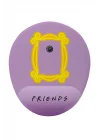 Friends Çerçeve Baskılı Bilek Destekli Mouse Pad