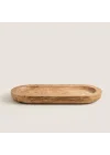 Fuchsia Sunum Tabağı 30x13cm Natural