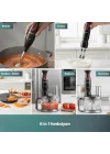 Functionall 2851H Mutfak Robotu Siyah Kırmızı