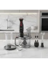 Functionall 2851H Mutfak Robotu Siyah Kırmızı