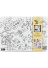 Funny Mat - Uzay Ve Dinozorlar 25 X 35 Cm