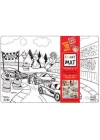Funny Mat - Yarış Arabaları 33,5x48cm