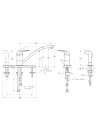 G1345000 Mutfak-Lavabo Bataryaları, Dakikada 1.75 GALLON, Cilalı Krom