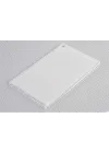 Galaxy ile uyumlu Tab A 10.1 (2019) T510 Kılıf Tablet Süper Silikon Kapak Beyaz
