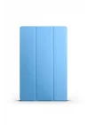 Galaxy ile uyumlu Tab S10 Plus Smart Cover Standlı 1-1 Kılıf Mavi