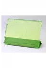 Galaxy Tab 3 Lite ile Uyumlu 7.0 T110 Smart Cover Standlı Katlanabilir Standlı Akıllı Kapak Kılıf