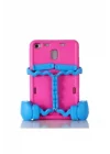 Galaxy Tab ile Uyumlu A 8.0 (2019) T290 SBT Eva Boxer Tablet Silikon - Pembe Koyu