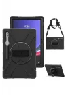 Galaxy Tab S10 Ultra Defender Tablet Silikon - Siyah