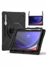 Galaxy Tab S10 Ultra Defender Tablet Silikon - Siyah