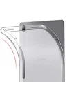 Galaxy Tab S7 Plus T970 ile Uyumlu Kılıf Tablet Süper Silikon, Renksiz