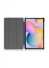 Galaxy Tab S7 Plus T970 ile Uyumlu Smart Cover Standlı 1-1 Kılıf-Gold 3