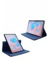 Galaxy Tab S7 T870 ile Uyumlu Dönebilen Standlı Kılıf-Mor 3