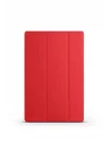 Galaxy Tab S9 FE ile Uyumlu Smart Cover Standlı 1-1 Kılıf-Kırmızı 5