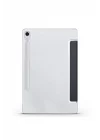 Galaxy Tab S9 FE ile Uyumlu Smart Cover Standlı 1-1 Kılıf-Kırmızı 5