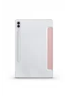 Galaxy Tab S9 FE Plus ile Uyumlu Smart Cover Standlı 1-1 Kılıf-Siyah 4