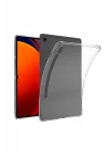 Galaxy Tab S9 Kılıf Tablet Nitro Anti Shock Silikon Kapak - Renksiz