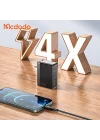 Gan 100W 3-Port Fast Charger, Siyah