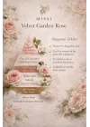 Garden Rose Kokulu Zarf Seti - 3 Adet