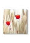 Gelincik Çiçeği Tablosu 30 x 30
