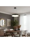 Gena 51lik Ledli Siyah Avize 34W 3000-6000K
