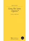 Genç Bir Şaire Öğütler