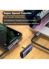 Genel L Type-C Çevirici USB4 40 Gbps 90 Derece Dik Type-C Çevirici 1 Adet