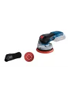 GEX 18V-125 Akülü Eksantrik Zımpara (18 Volt, SOLO, Zımpara tabanı çapı: 125 mm, 6.000-10.000 dev/dak, Karton kutuda)