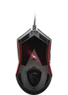 GG CLUTCH GM08 GAMING MOUSE 4.200 DPI PIXART PAW3519 OPTIK SENSOR RED LED 1.8M KABLO AYARLANABILIR AGIRLIK ALTIN KAPLAMA USB BAGLANTI OYUNCU FARESI