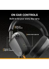 GHS Eternal - PC, PS5, PS4, Xbox, Switch için Stereo Oyun Kulaklığı - Özel Ayarlanmış Açılı Sürücüler, Ayarlanabilir Kristal Netliğinde Çıkarılabilir Mikrofon, 3,5 mm - Dayanıklı, Tüm Gündüz