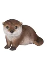 Gift Ltd 87991-A Otter Öne Eğilen Heykelcik, 18,8 cm Uzunluk