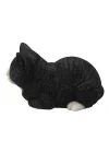 Gift Ltd Geschenk Statue, schlafende Katze, schwarz/weiß