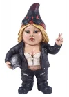 Gift Ltd. Kadın Bisikletçi Cücesi Kasklı - Gnomad Heykeli