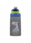 Gizmo Flip Dragon Çelik Çocuk Suluğu 380 ml, Mavi