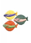 Glofish Peluş Kedi Oyuncağı 19x14 Cm