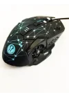 GMX7 RGB Gaming Mouse, 7 Tuşlu, Kablolu USB, Gökkuşağı LED Aydınlatmalı, Optik Oyuncu Mouse, Stalker Warrior Siyah