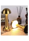 Gold Mantar Masa Lambası